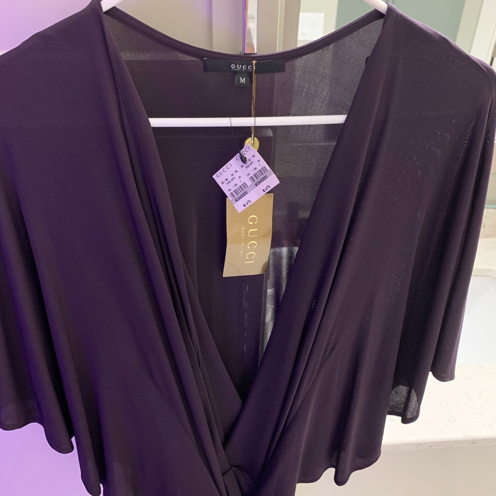 Gucci wrap dress